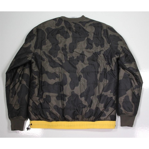 Billionaire Boys Club Green Camo Pullover Padded Jacket Men's Medium - Picture 9 of 9